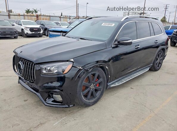 4JGFF5KE2LA183345 2020 MERCEDES-BENZ GLS Черный Задняя левая четверть
