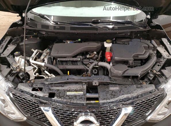 JN1BJ1CR9HW126715 2017 NISSAN QASHQAI Черный Вид подкапотного пространства