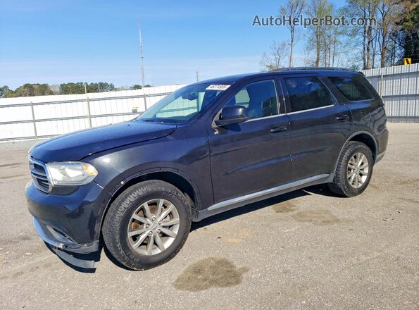 1C4RDJAG8GC354063 2016 DODGE DURANGO Black Tył lewy