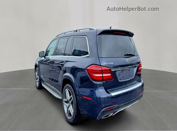 4JGDF7DE1JB117151 2018 MERCEDES-BENZ GLS Blue 