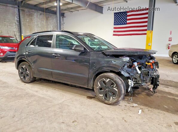 KNDCR3L16P5053288 2023 KIA NIRO EV Black Вид спереду
