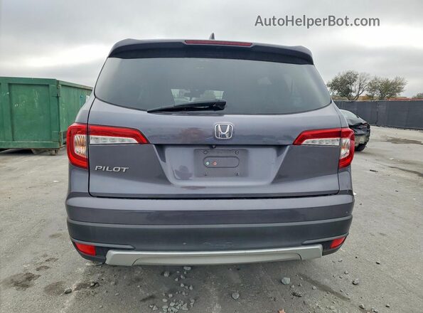 5FNYF5H3XMB040302 2021 HONDA PILOT Серый Вид салона спереди