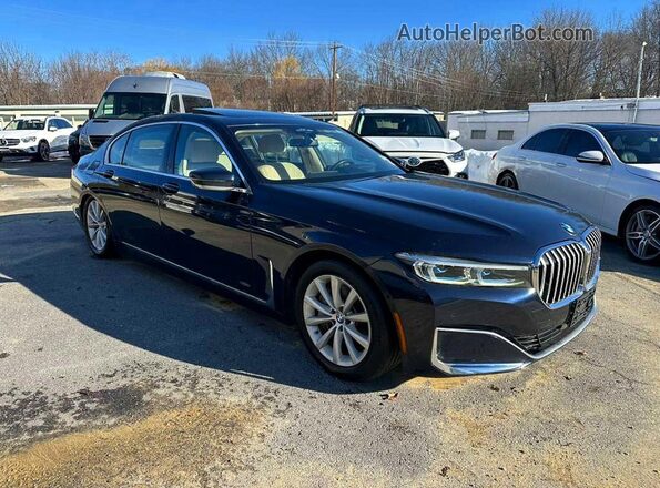 WBA7U2C03LGJ59131 2020 BMW 7 SERIES Blue Vista trasera