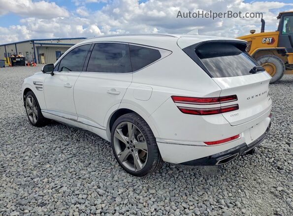 KMUHCESC3MU056881 2021 GENESIS GV80 White უკანა მარჯვენა