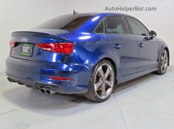 WAUB1GFF6KA100141 2019 AUDI S3 Blue Առջևի աջ