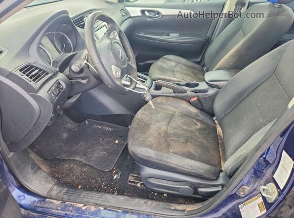 3N1AB7AP9KY326944 2019 NISSAN SENTRA Синий 