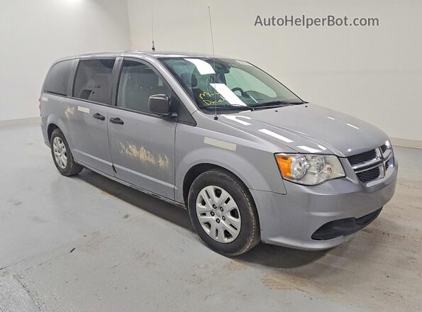2C4RDGBG8KR798674 2019 DODGE GRAND Серый Вид спереди