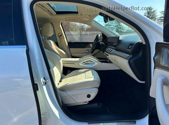 4JGFB4KB5MA475780 2021 MERCEDES-BENZ GLE White Առջևի վահանակի տեսք