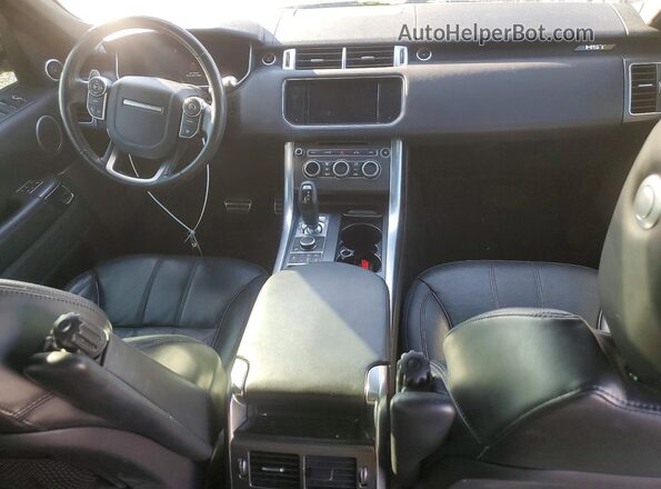 SALWS2PF7GA102192 2016 LAND ROVER RANGE Black Widok zestawu wskaźników