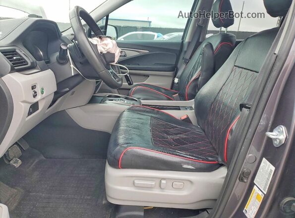 5FNYF5H3XMB040302 2021 HONDA PILOT Серый Вид панели приборов