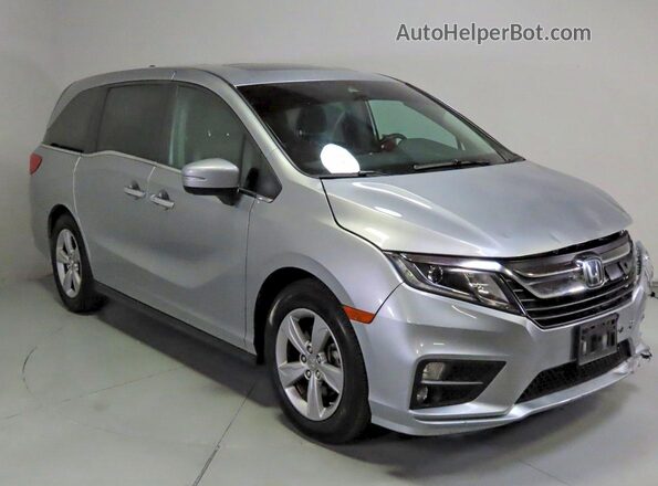 5FNRL6H76LB007110 2020 HONDA ODYSSEY Silver Հետևի ձախ