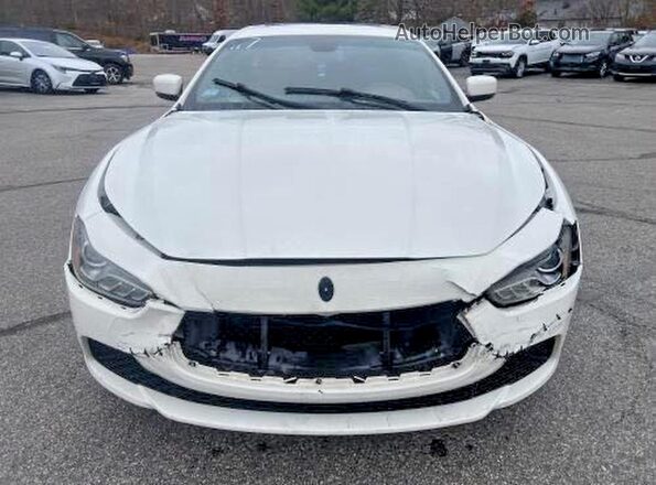 ZAM57RSA0G1172444 2016 MASERATI GHIBLI White Вид підкапотного простору