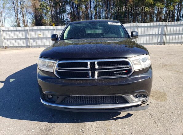 1C4RDJAG8GC354063 2016 DODGE DURANGO Black Widok z tyłu