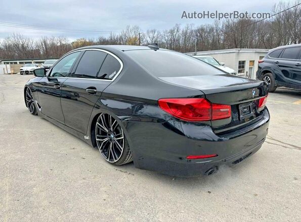WBAJR7C00LWW62917 2020 BMW 5 SERIES Black Rear right