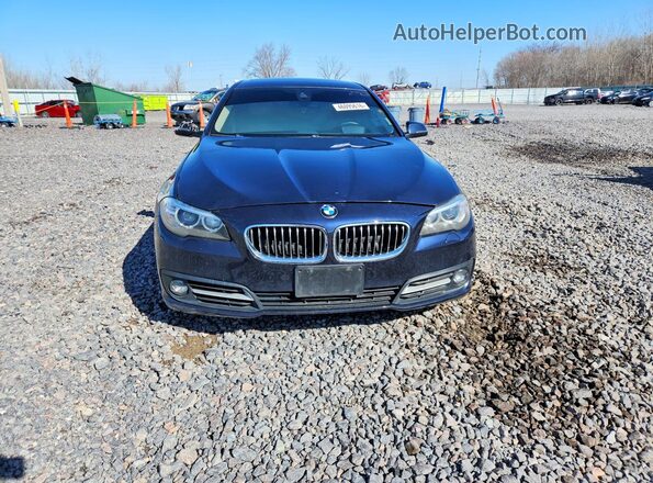 WBA5B3C59GG257715 2016 BMW 5 SERIES Black Widok z tyłu