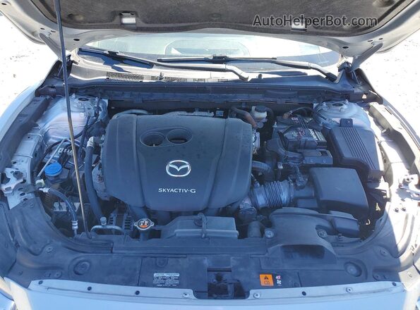 JM1GL1VM2K1500780 2019 MAZDA 6 Silver ძრავის განყოფილების ხედი