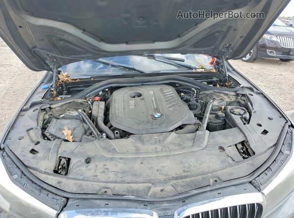 WBA7E2C5XHG740075 2017 BMW 7 SERIES Gray Engine compartment view