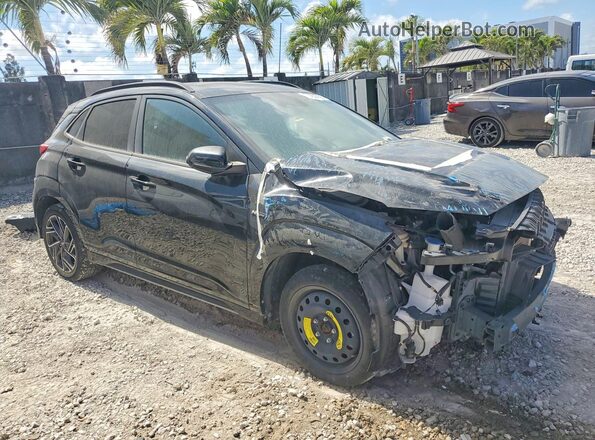 KM8K33A34NU868461 2022 HYUNDAI KONA Black 