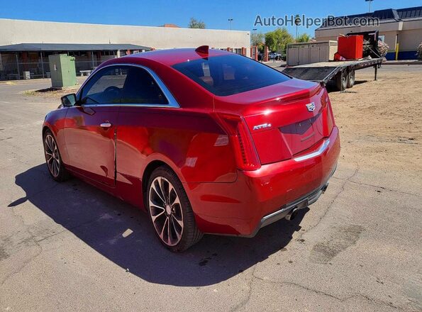 1G6AH1RX6G0131871 2016 CADILLAC ATS Red Przód prawy