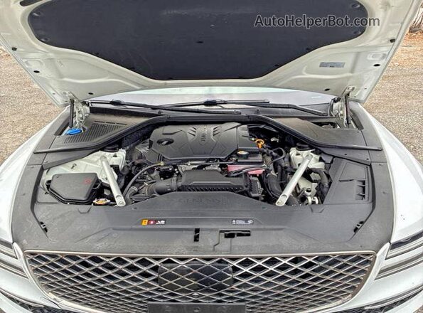 KMTGB4SC2NU092298 2022 GENESIS G80 Белый Вид панели приборов