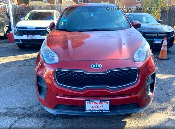 KNDPM3AC7J7453375 2018 KIA SPORTAGE Red 