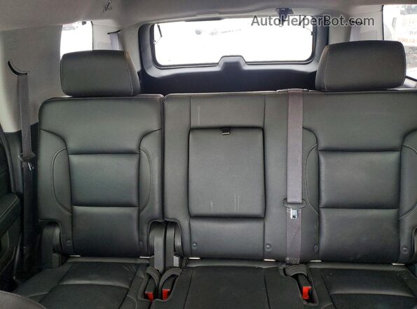 1GNSKBKC7HR254549 2017 CHEVROLET TAHOE Black უკანა სავარძლების ხედი