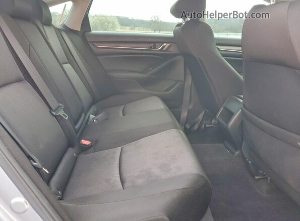 1HGCV1F18MA107352 2021 HONDA ACCORD Black Widok wnętrza z tyłu
