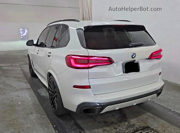 5UXCR4C08L9B00161 2020 BMW X5 White Առջևի աջ