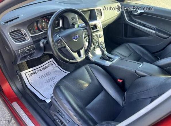 LYV402TK5HB130316 2017 VOLVO S60 Бордовый 
