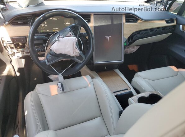5YJXCAE21KF162987 2019 TESLA MODEL X Gray 