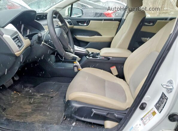 JHMZC5F15KC000166 2019 HONDA CLARITY White Widok deski rozdzielczej