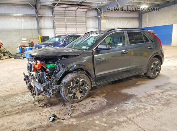 KNDCR3L16P5053288 2023 KIA NIRO EV Black Задня ліва чверть
