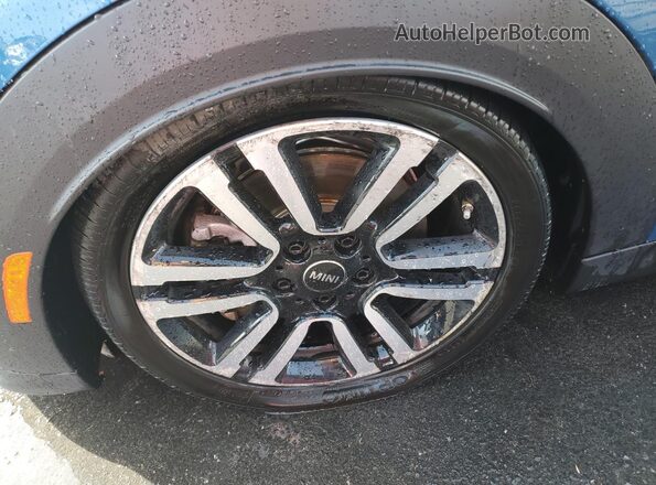 WMW43DL03R3S29423 2024 MINI COOPER Blue Սալոնի 360 աստիճան տեսք