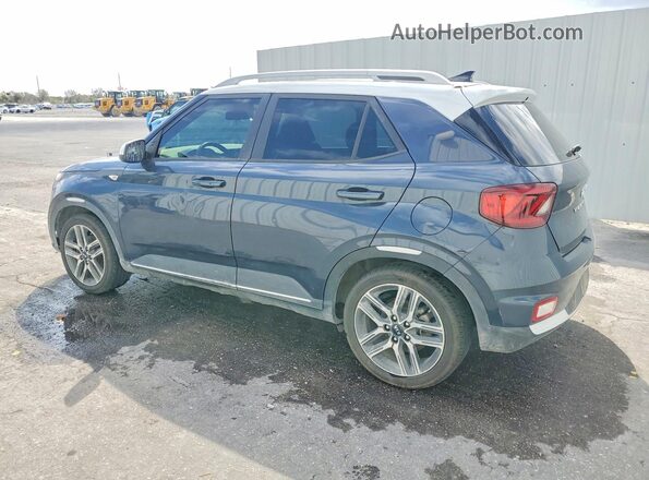 KMHRC8A39NU149041 2022 HYUNDAI VENUE Синий Задняя левая четверть