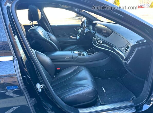 WDDUG6EB4KA439487 2019 MERCEDES-BENZ S-CLASS Черный Вид щитка приборов
