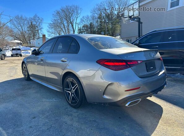 W1KAF4GB3PR116256 2023 MERCEDES-BENZ C Silver Tył prawy