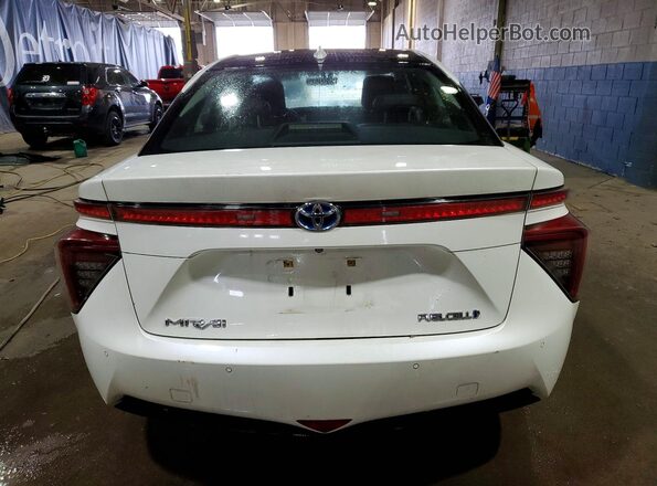JTDBVRBD9JA004736 2018 TOYOTA MIRAI White Вид ззаду