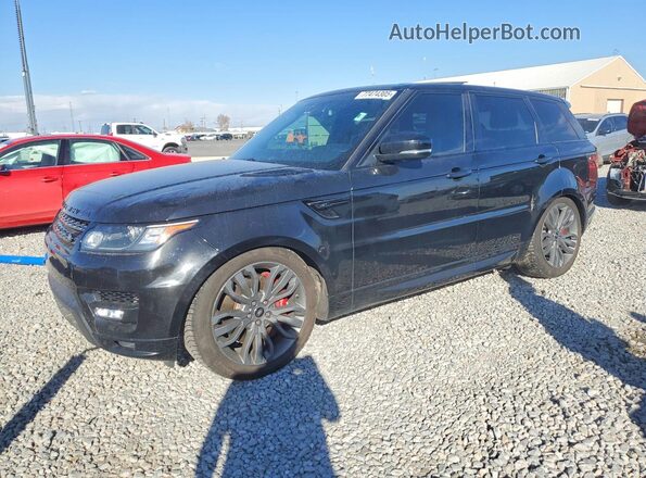 SALWS2PF7GA102192 2016 LAND ROVER RANGE Black Tył lewy