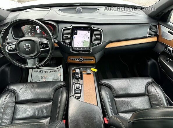 YV4BC0PL2G1042106 2016 VOLVO XC90 White Widok deski rozdzielczej