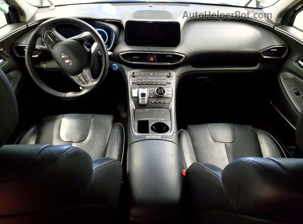 5NMS4DAL4MH342005 2021 HYUNDAI SANTA Gray Առջևի վահանակի տեսք