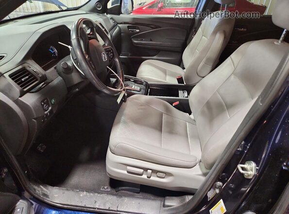 5FNYF8H95KB001295 2019 HONDA PASSPORT Blue Widok deski rozdzielczej