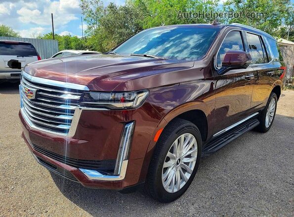 1GYS3AKLXPR190547 2023 CADILLAC ESCALADE Burgundy Tył prawy