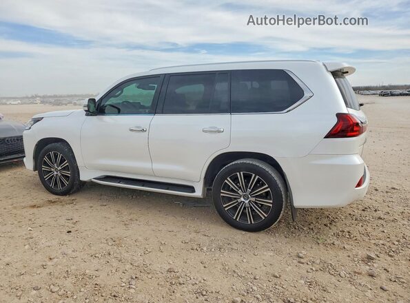 JTJHY7AX2K4285258 2019 LEXUS LX White უკანა მარჯვენა