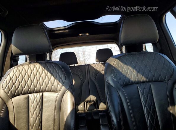 5UXCW2C06M9F88458 2021 BMW X7 Угольный Вид задней части салона