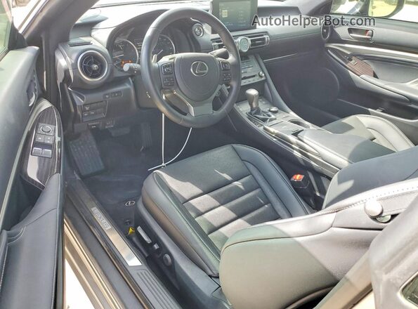 JTHDA5BC0R5012859 2024 LEXUS RC Silver Vista del cuadro de instrumentos