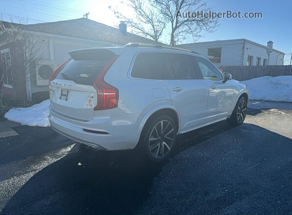 YV4A22PK2J1333441 2018 VOLVO XC90 White წინა ხედი