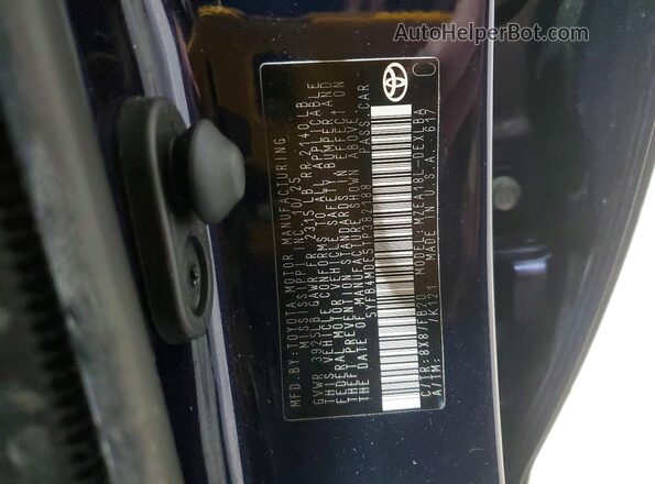 5YFB4MDE5TP382188 2026 TOYOTA LL Синий 