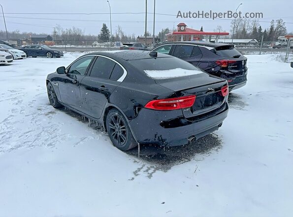 SAJAJ4FX3JCP38714 2018 JAGUAR XF Black Передня права чверть