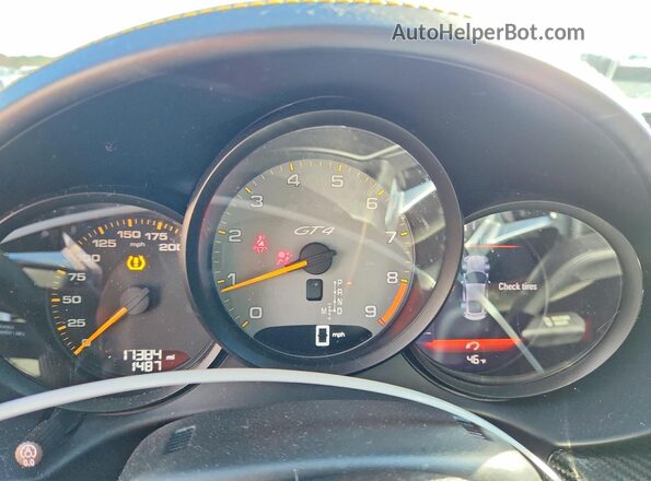 WP0AC2A81PS275497 2023 PORSCHE CAYMAN Gray Vista de los asientos traseros