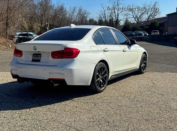 WBA8E5G32HNU45255 2017 BMW 3 SERIES White Przód prawy